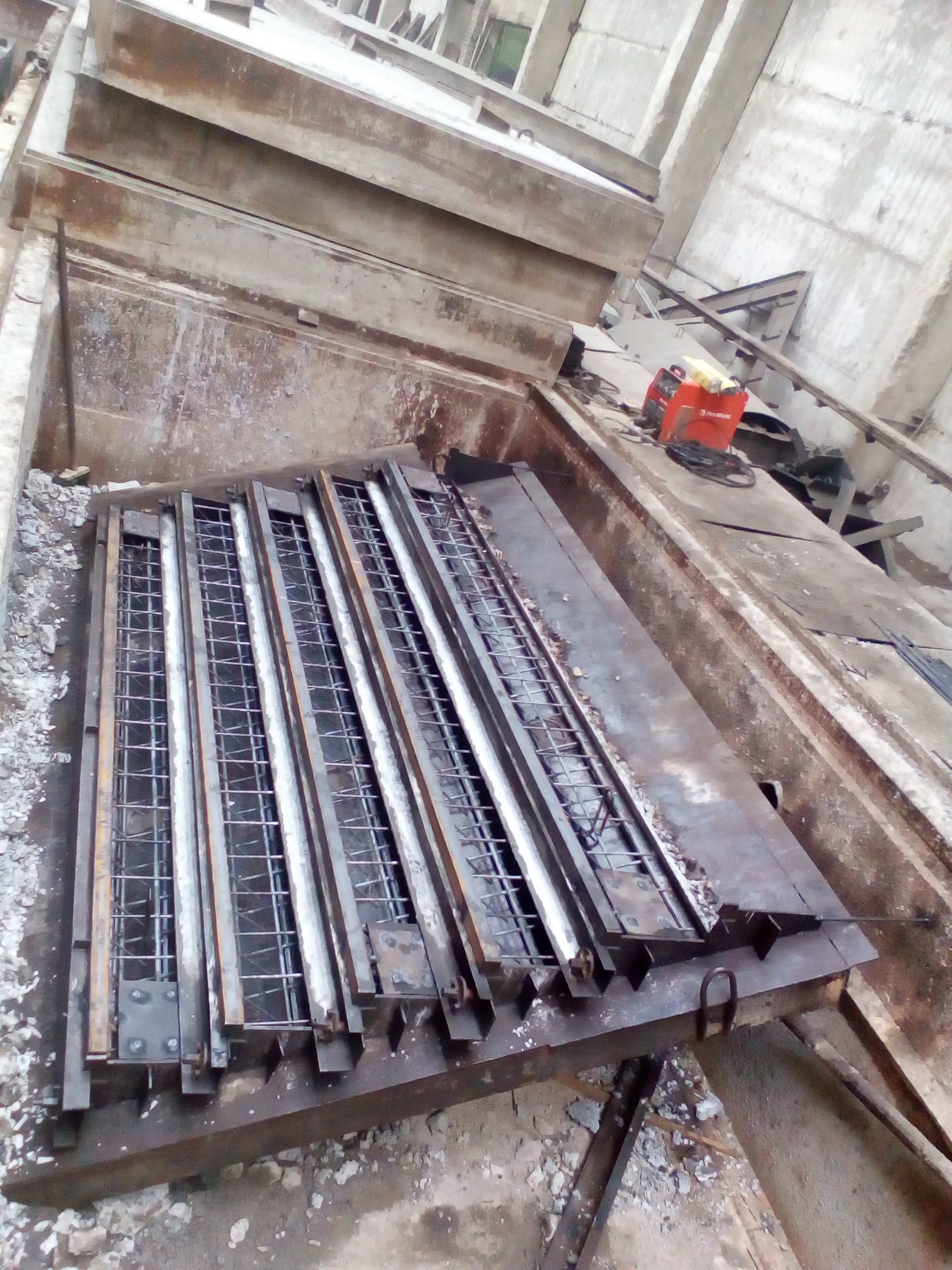 Каркас блока лестничного марша ЛМ 3